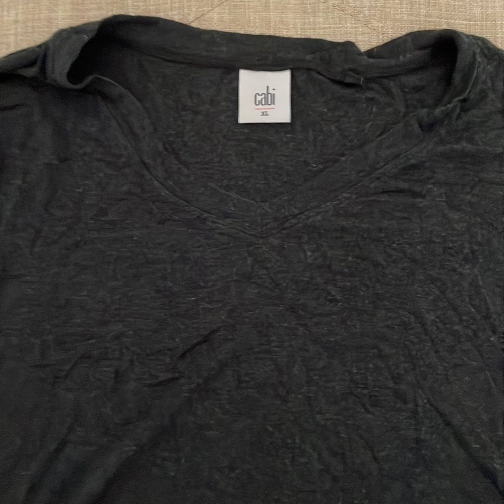 Cabi grey long sleeve shirt
